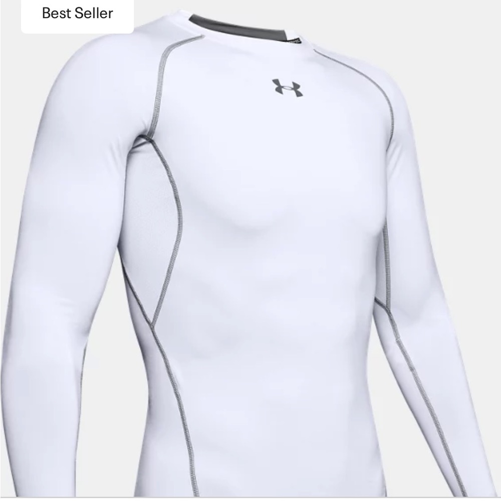 Men's UA HeatGear® Armour Long Sleeve Compression Shirt
